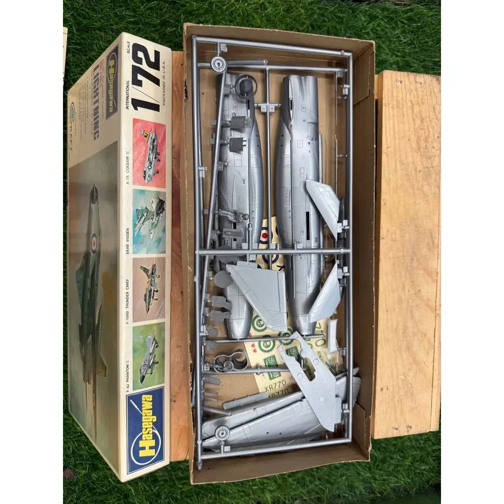 VTG Hasegawa BAC F Mk-6 Lightning JS-019 Model Kit In Box-Unbuilt